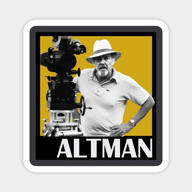 Robert Altman and Camera Magnet by Nefarioso