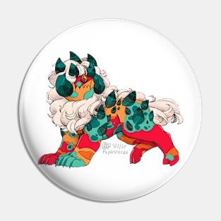 Corrupted Jasper Pupper Pin