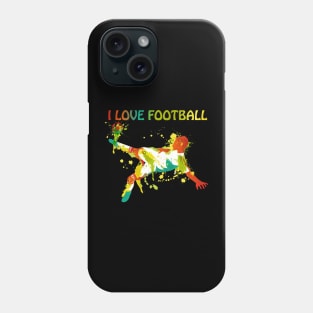 I Love Football Phone Case