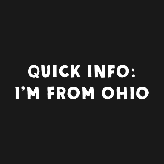 Ohio Cool & Funny by Novel_Designs