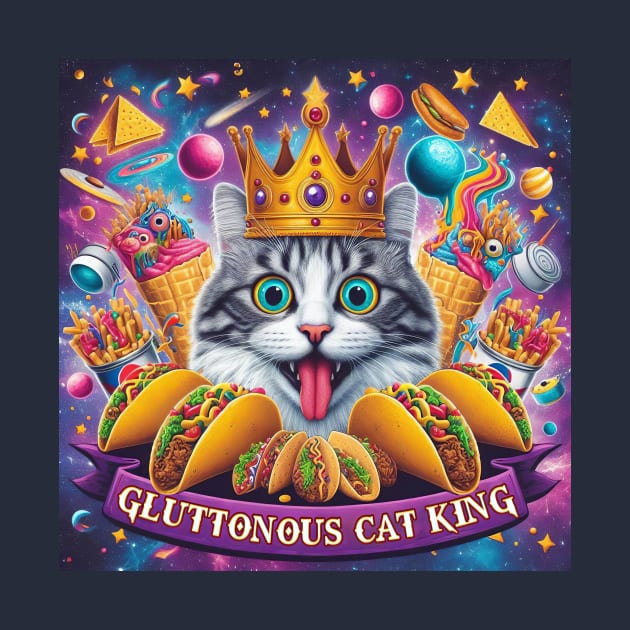 gluttonous cat king by Xonmau