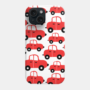 Cute red motorcars Phone Case