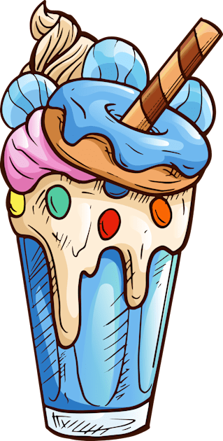 Ice Cream Lover Kids T-Shirt by Clicky Commons