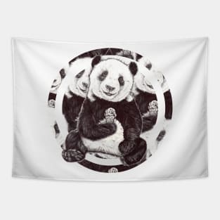 Cute panda Tapestry