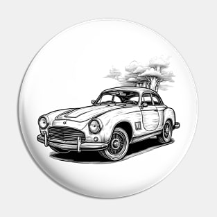 Retro Car Pin