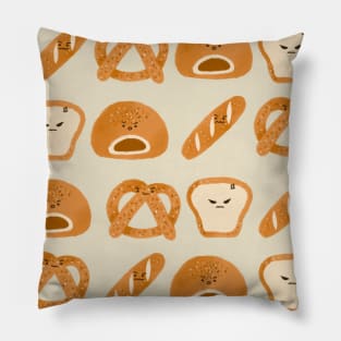 Angry breads Pillow