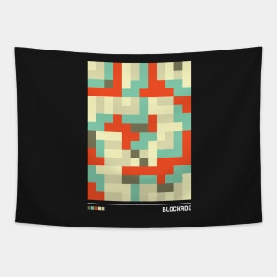 Blockade Pixels Tapestry