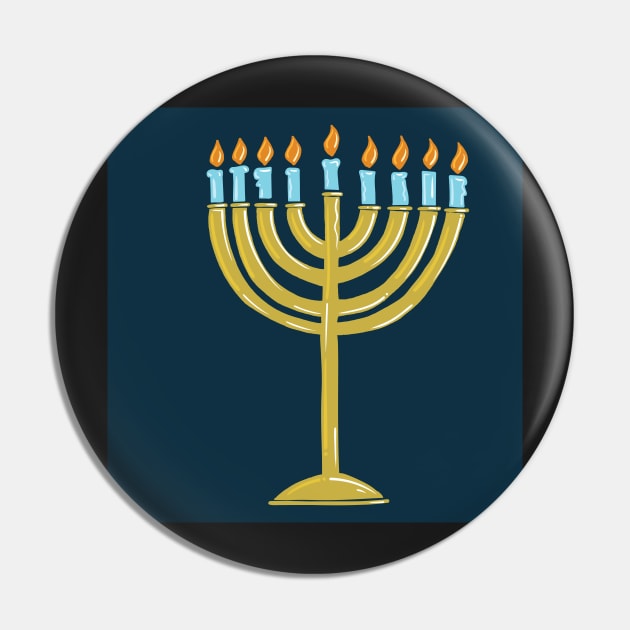 Menorah, Hanukkah, Chanukah Pin by xcsdesign