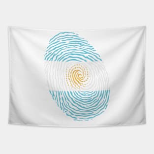 Argentina Fingerprint Tapestry