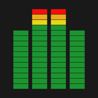 Peak and RMS - Sound Analyzer - Music Production and Engineering T-Shirt