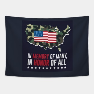 Memorial Day, USA, Soldier Design, Vector, Artwork Tapestry