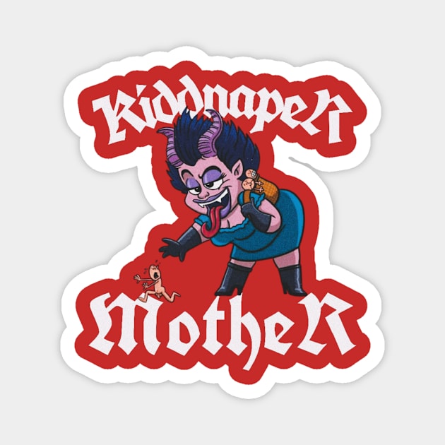 kidnapper mother : krampus story Magnet by hot_issue