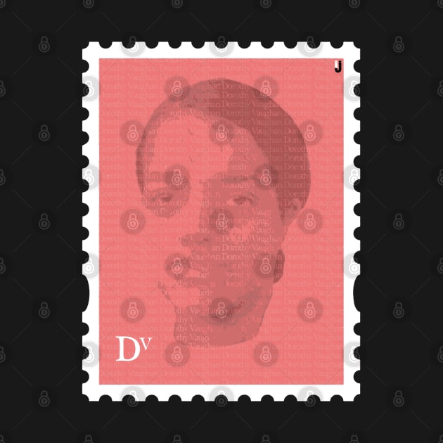 Dorothy Vaughan Stamp by ArtOfGrime