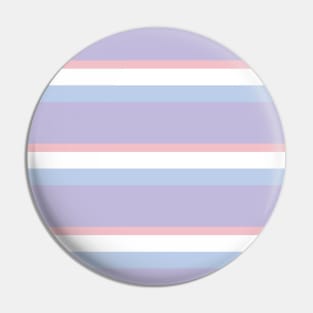 Pastel Stripe Pattern Pin