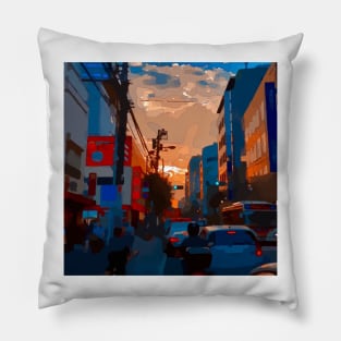 Sunset in Japan 2 Pillow