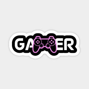 PINK GAMER GIRL MERCH Magnet