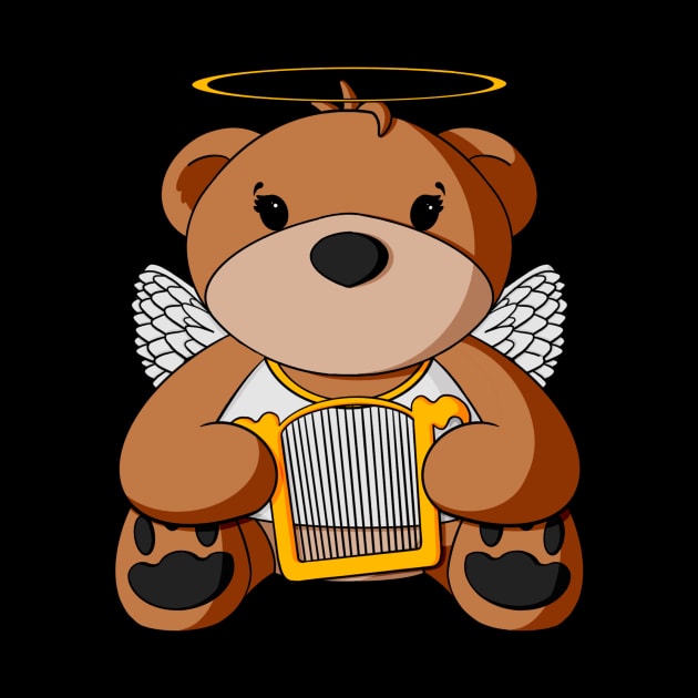 Angel Teddy Bear by Alisha Ober Designs