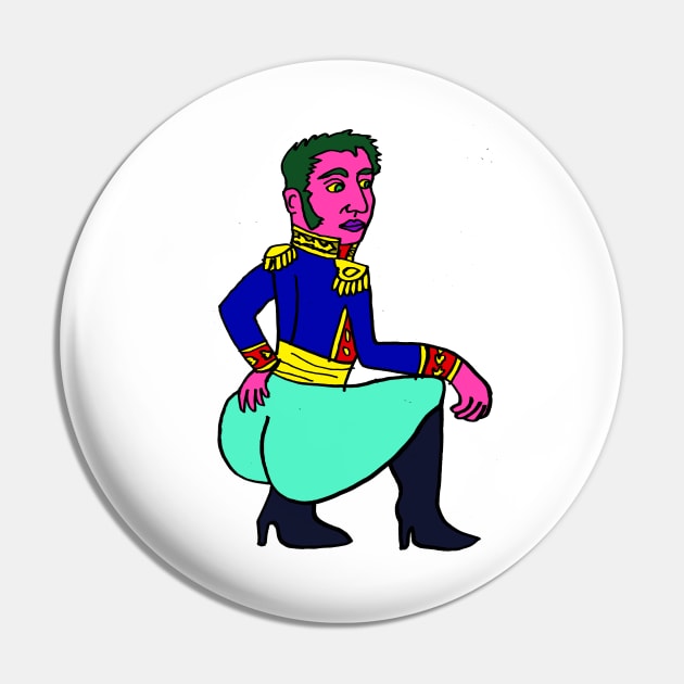 Simon Bolivar Pin by Majenye