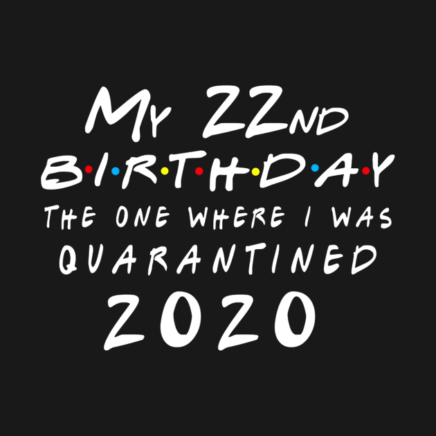 Quarantine 22nd Birthday 2020 The one here I was Quarantined by badboy