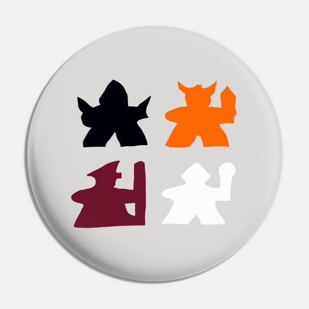 Meeple Pin by ARTEMIDA