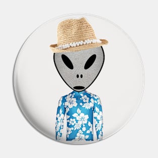 An Alien in Hawaii Pin