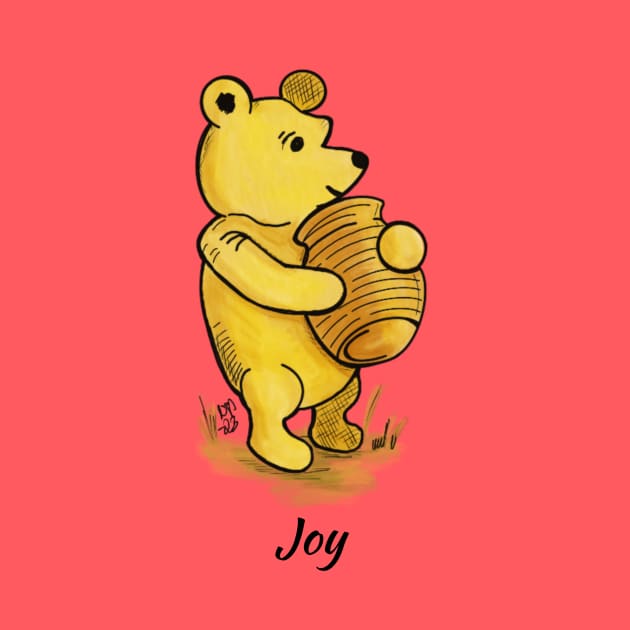 Joy - Winnie the Pooh by Alt World Studios