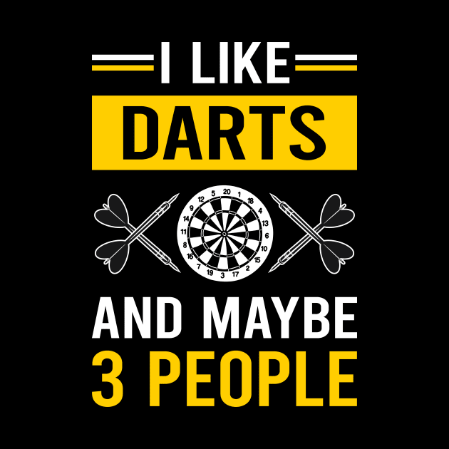 3 People Darts by Bourguignon Aror