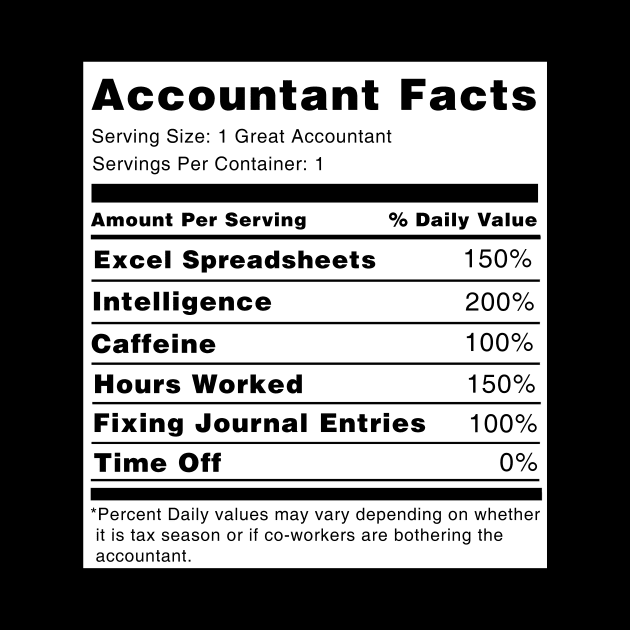 Accountant Facts by swiftscuba