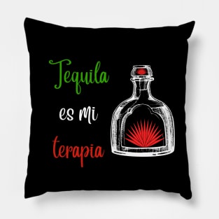 Tequila is my Therapist Pillow