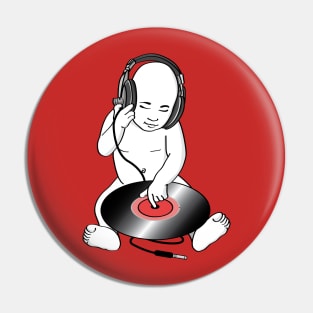 Baby dj white colour bg Pin