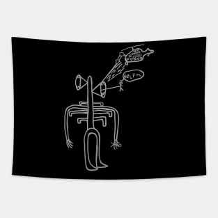 siren head Tapestry