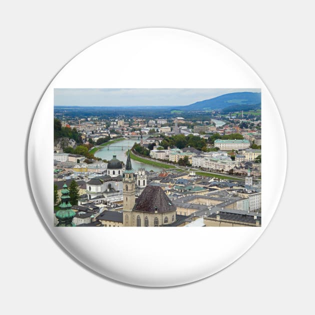 Salzburg from Hohensalzburg Castle Pin by bobmeyers