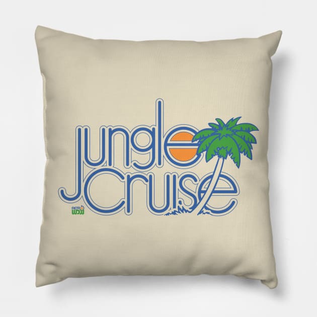 Pablo Jungle Cruise Pillow by RetroWDW