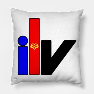 ilv Polyamory Pride Pillow