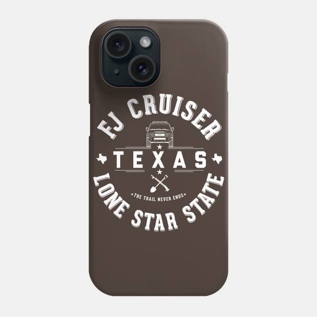 Fj Cruiser Texas Shirt Phone Case by bohemiangoods