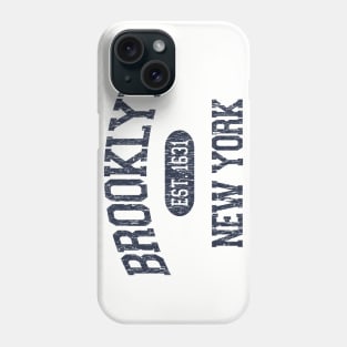 Brooklyn NY Arch Distressed, Retro Print Phone Case