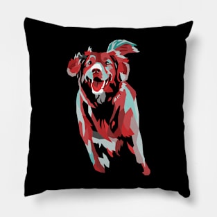 Dog Pop Art Pillow