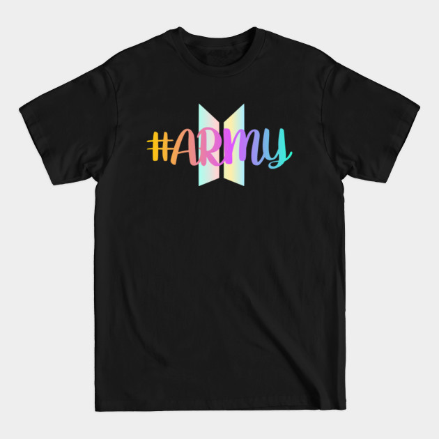 Discover HASHTAG ARMY PASTEL - Bts Army - T-Shirt