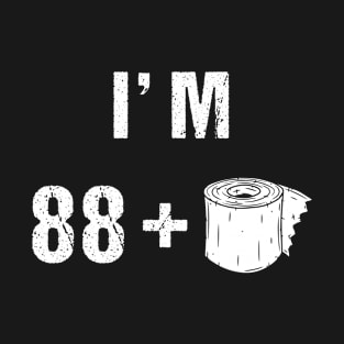 89 Birthday Quarantine Toilet Paper Gift T-Shirt