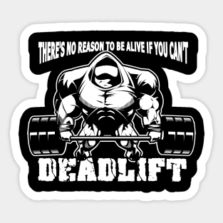 Deadlift Rat Sticker for Sale by teaandink