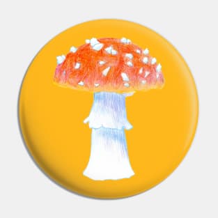 Fly Agaric Pin