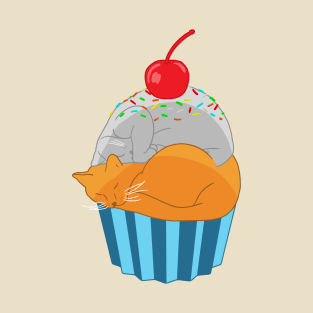 Cat Loaf Cupcake T-Shirt