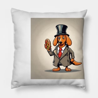 detective hotdog Pillow