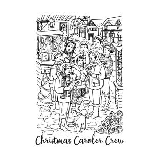 Christmas Caroler Crew T-Shirt