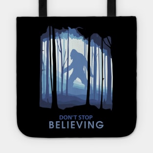 I Believe in Bigfoot Tote