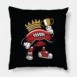 The Cool Football King Pillow