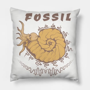 FOSSIL, band merchandise, skull design Pillow