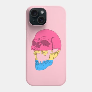 Human Skull - Pansexual Phone Case