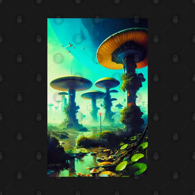 Abstract Another World Mushroom Citadel by Voodoo Production
