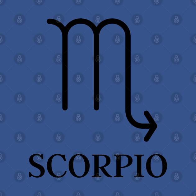 SCORPIO SYMBOL by Sun From West